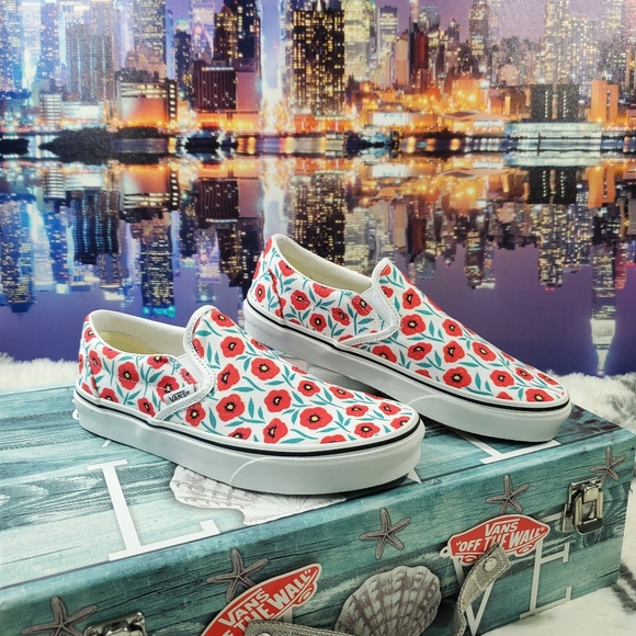 Vans flowers 💐 😍 classic slip-on - Picture 12 of 14